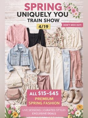 Uniquely You Monthly Train Show : Unique Finds and Quality Classic Basics